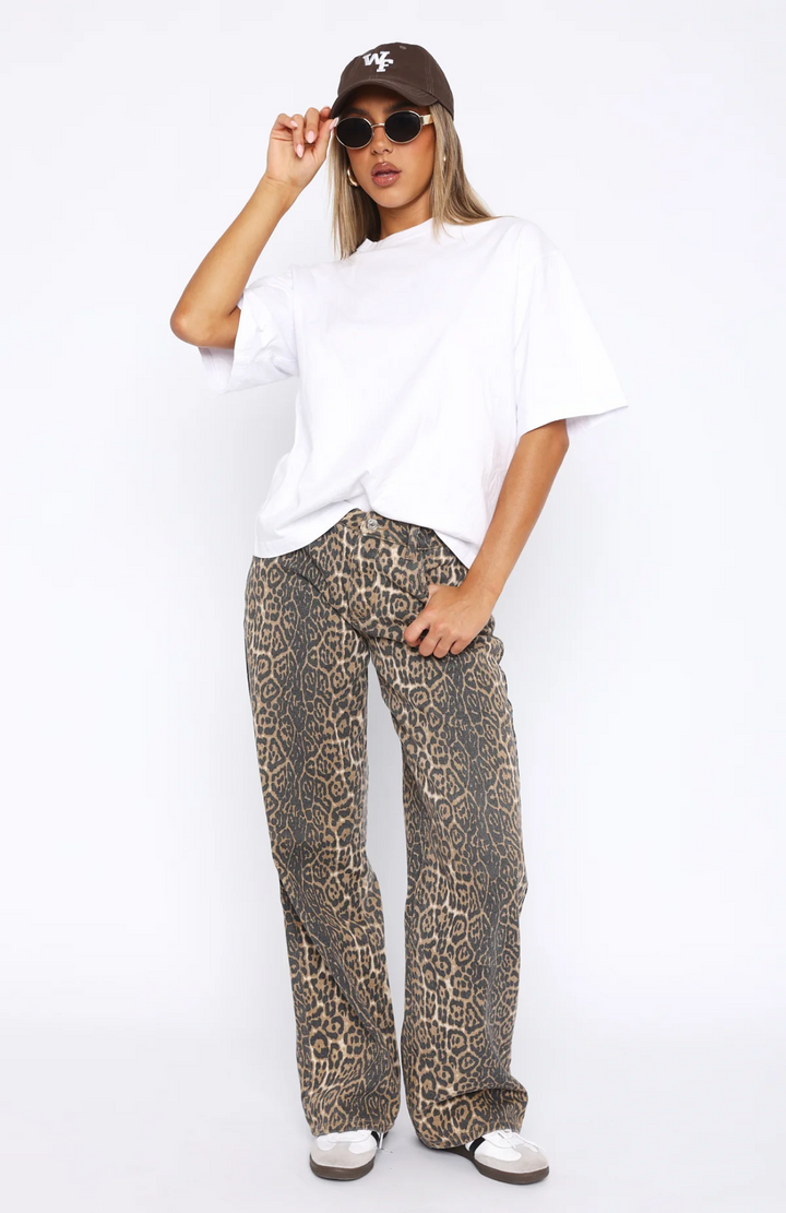 Gia - Leopard Print Hose