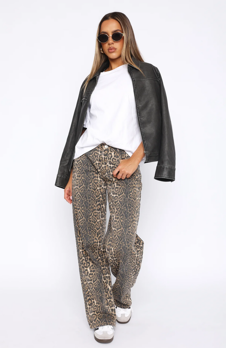 Gia - Leopard Print Hose