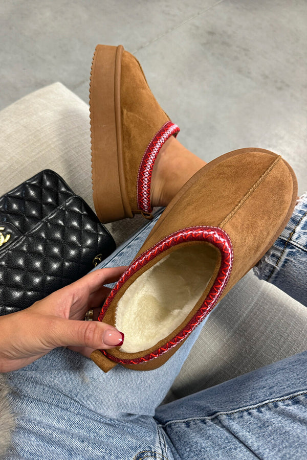 Kelsey – Dicke Sohle Baumwollschuhe