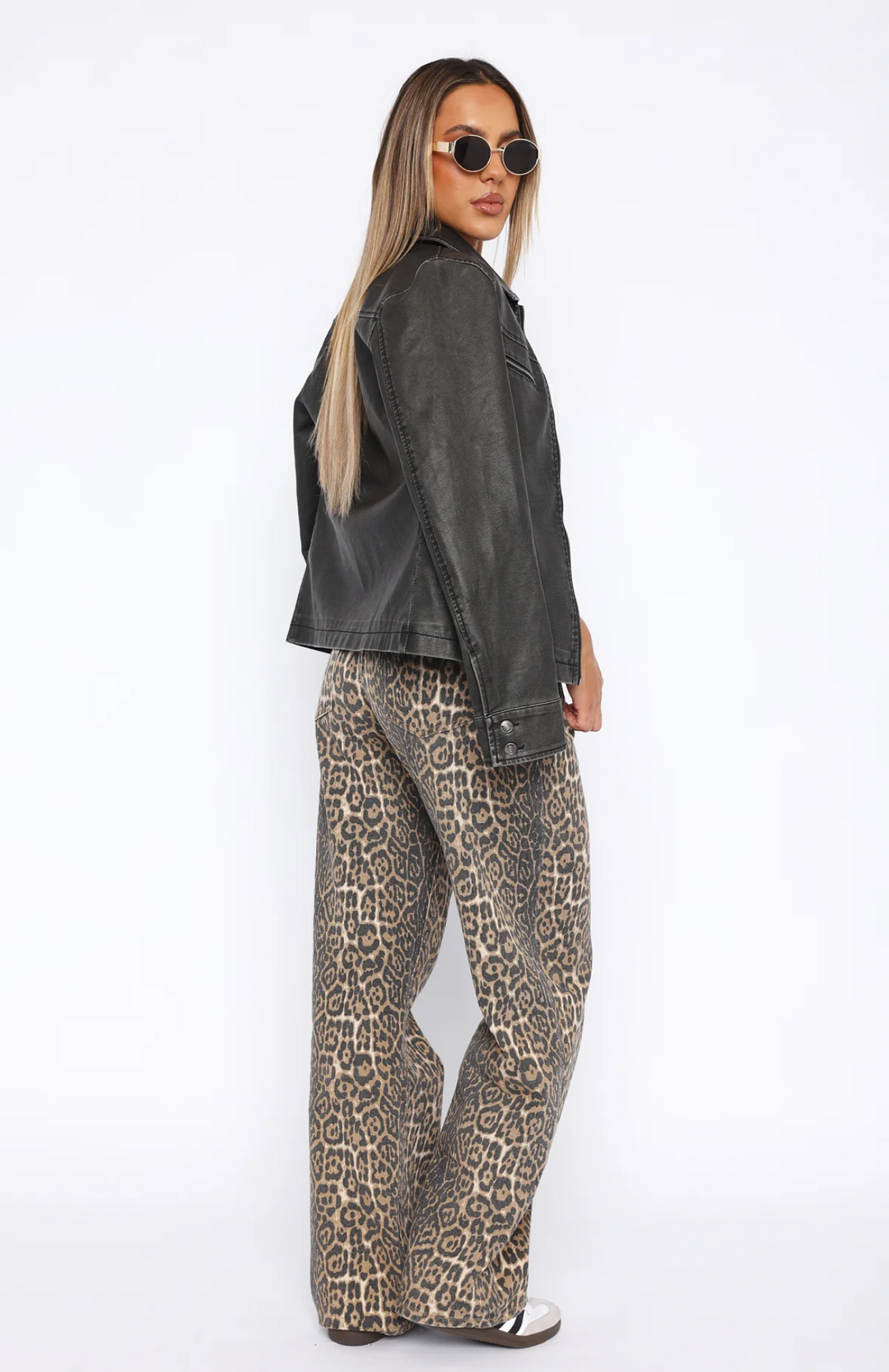 Gia - Leopard Print Hose