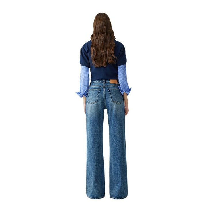 Fleurie – Hohe Taille Jeans