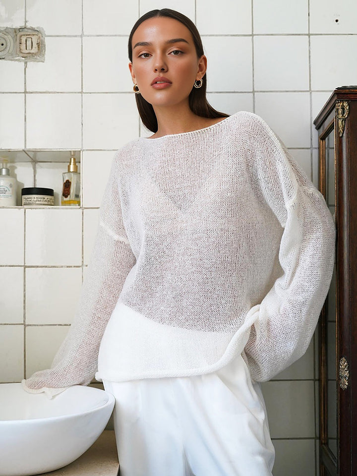 Sharon – Drapiertes T-Shirt Modisches