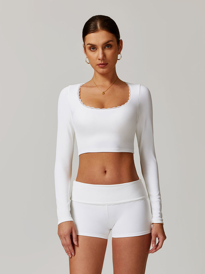 Cindy – Quadrat Crop Top