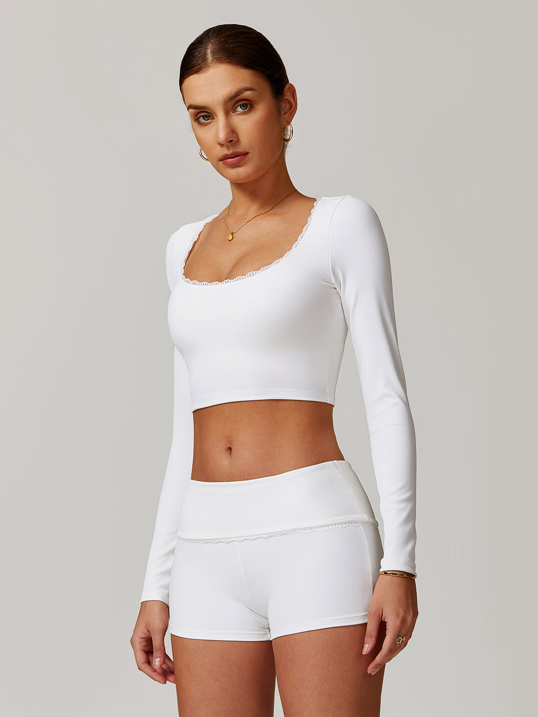 Cindy – Quadrat Crop Top