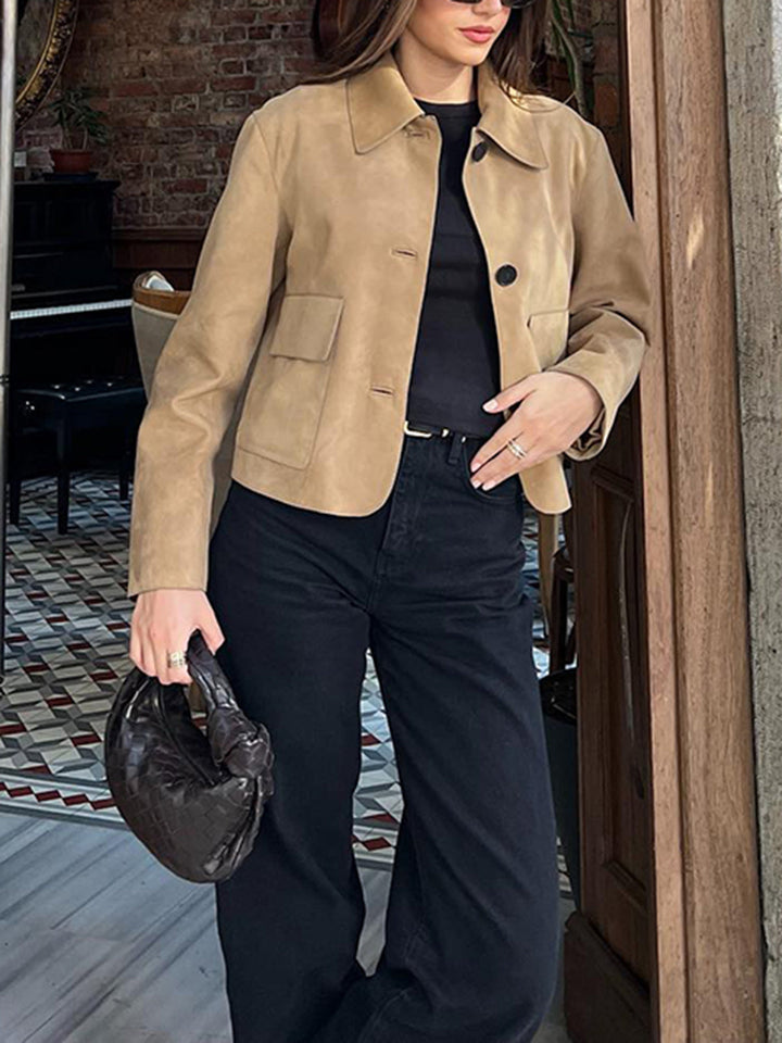 Katja – Suede Jacke