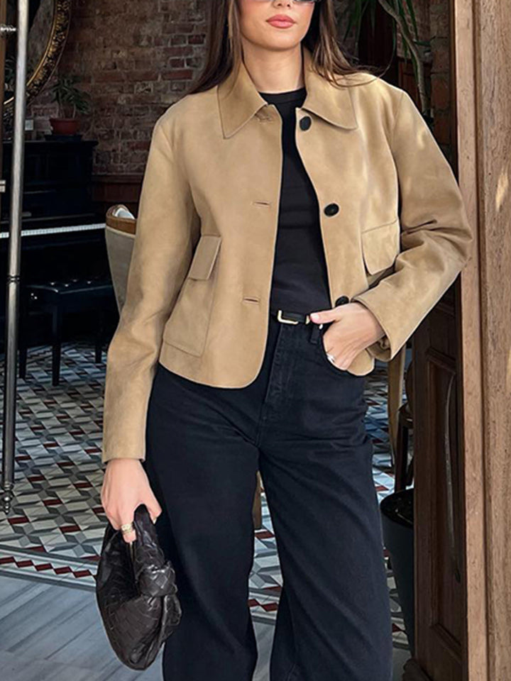 Katja – Suede Jacke