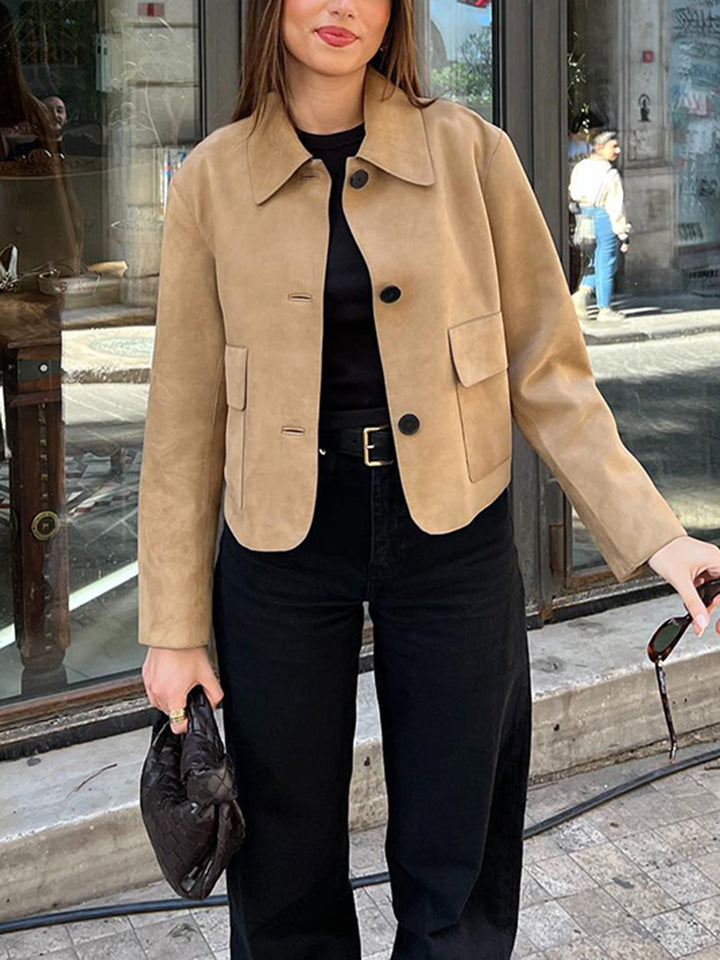 Katja – Suede Jacke