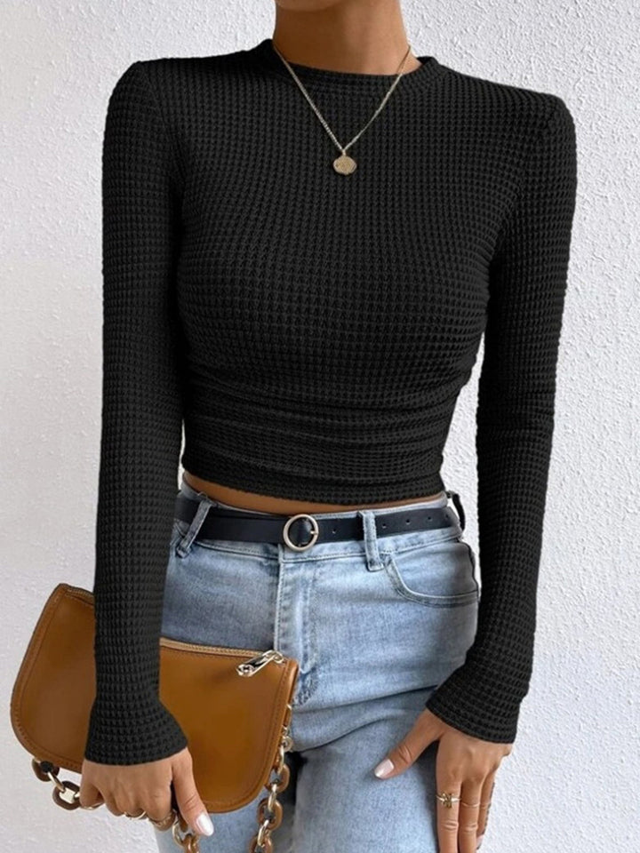 Yvanka – Arbeits Waffel T-shirt