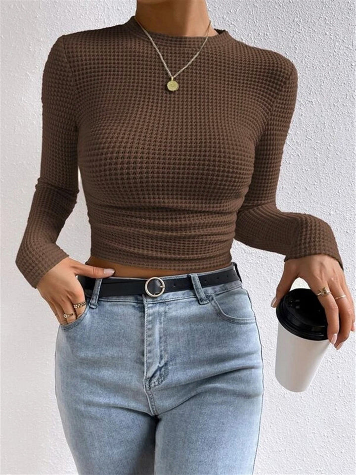 Yvanka – Arbeits Waffel T-shirt