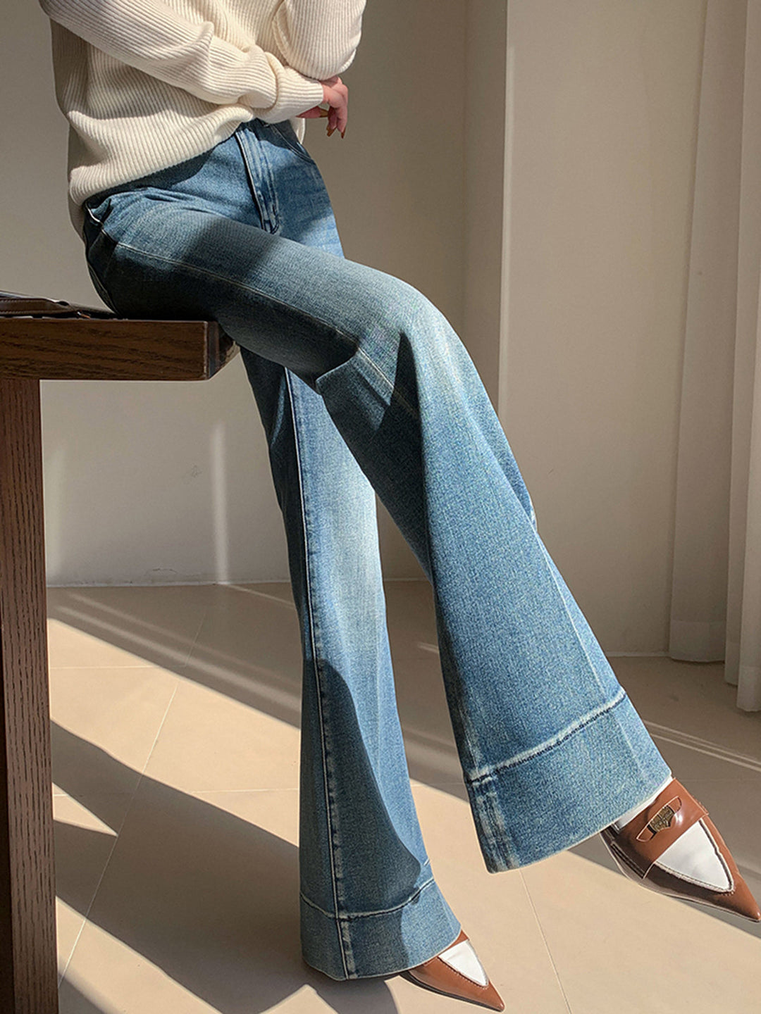 Irmgard - Gewaschene Jeans