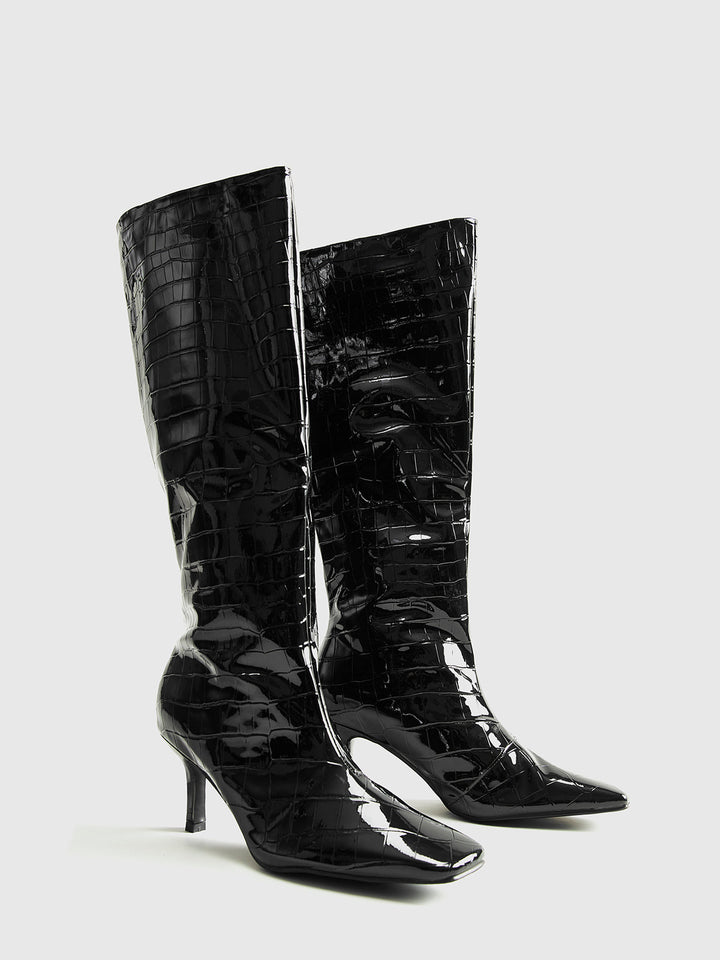Crocca – Kniehohe Stiefel