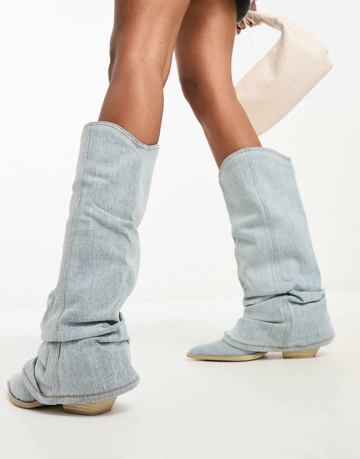 Suzie – Stylische Jeansstiefel im lässigen Streetstyle-Look