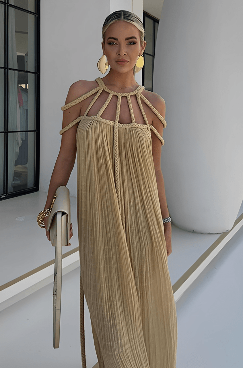 Fabiola – Leinen Kleid