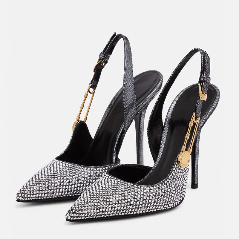 Veronique – Elegante Glitter Pumps