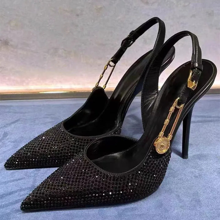 Veronique – Elegante Glitter Pumps