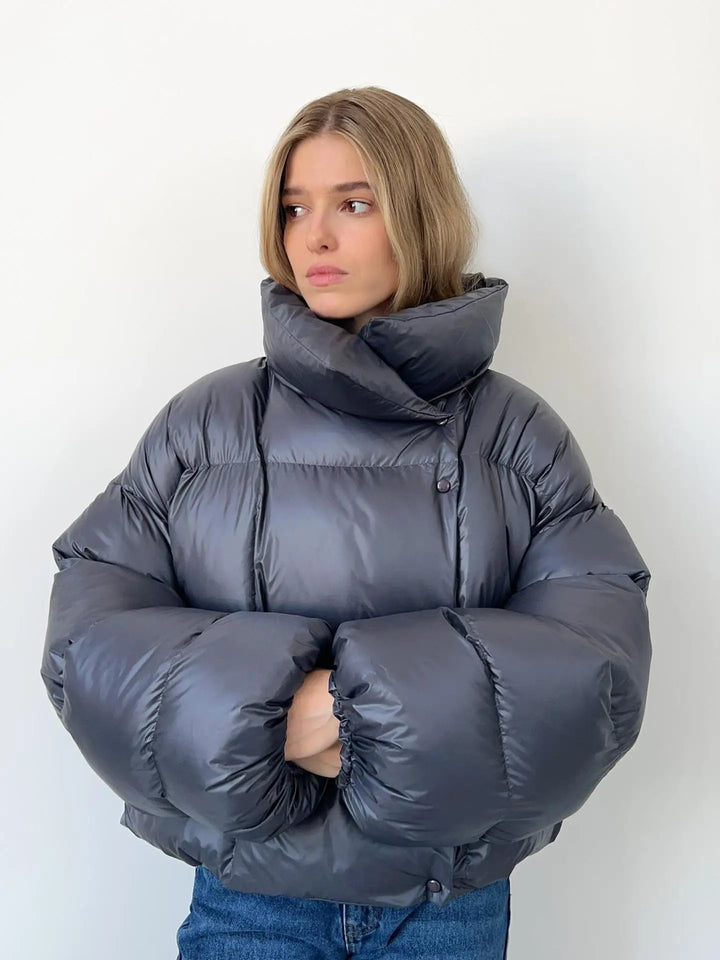 Olivia - Übergroße Pufferjacke