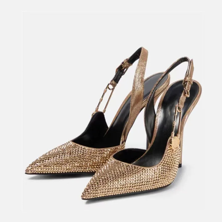 Veronique – Elegante Glitter Pumps