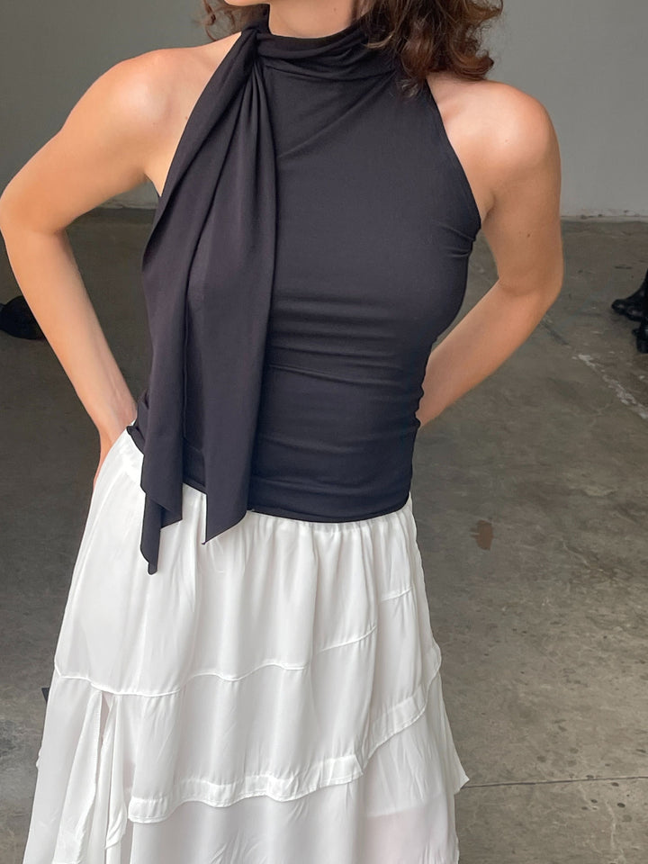 Flinka - Chic Schal Detail Trägertop