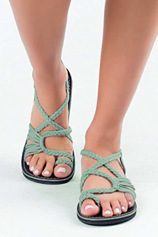 Adelyn – Rope Sandalen