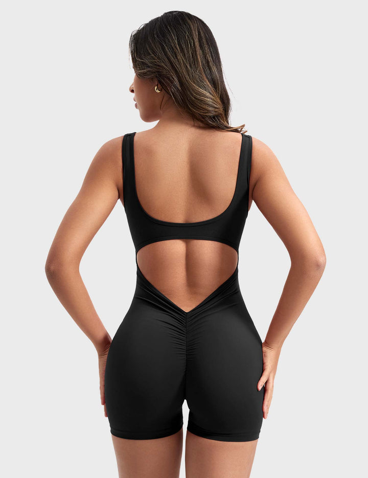 Caisey – V Back Romper